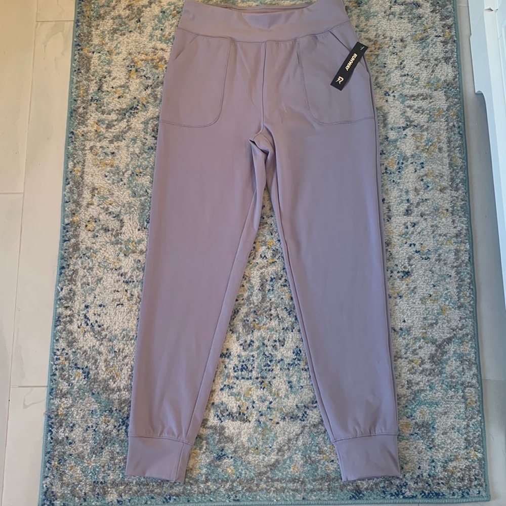 light purple-quick dry and moisture wicking joggers.